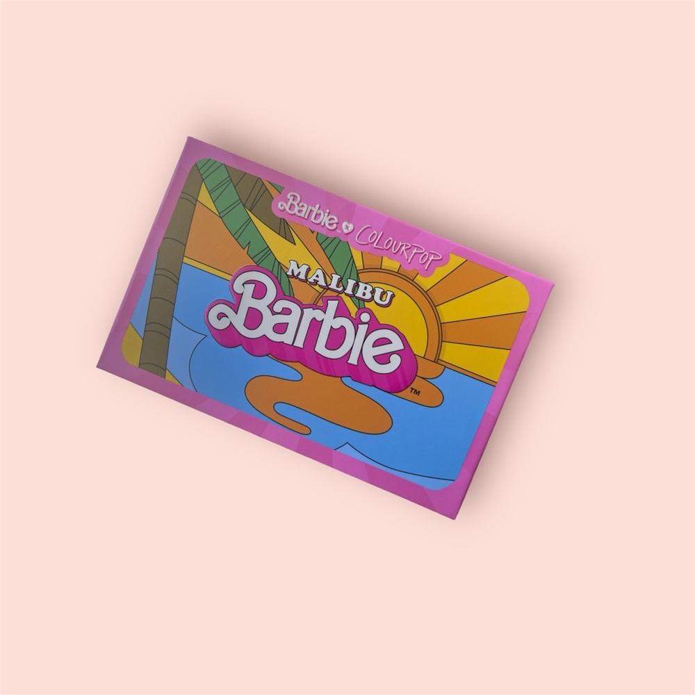 Barbie Malibu Colourpop eyeshadow palette